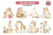 Lovely Mommies Clipart Bundle, an Animal Illustration by TatiMockup (Thumbnail 2 of 5)