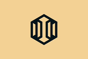 modern letter I hexagon logo, a Branding & Logo Template by Rasagama Studio