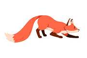 Cute funny cartoon fox childish set, an Animal Illustration by Good Studio (Thumbnail 5 of 9)