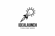 Idea Launch Rocket Light Bulb Logo, a Branding & Logo Template by yopie (Thumbnail 3 of 3)
