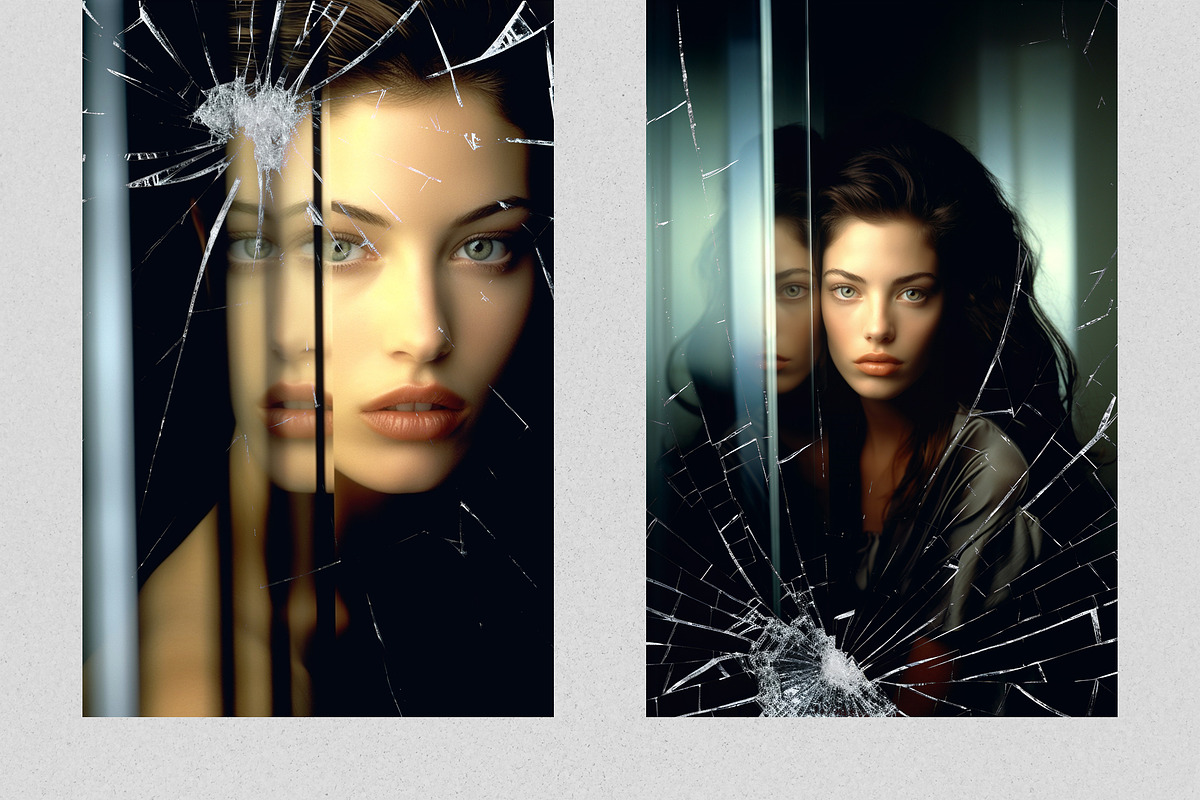 Broken Glass Grand Collection, a Brushes & More by PhotoSpirit (Photo 2 of 8)