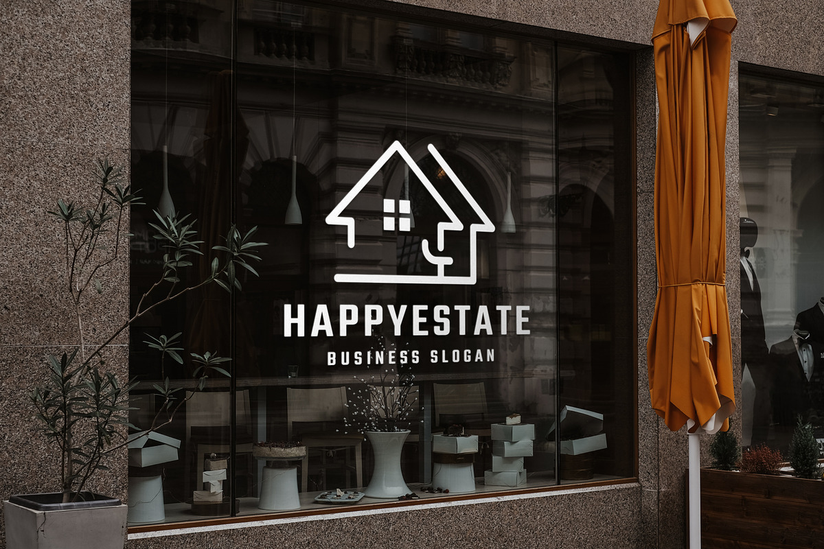Happy Real Estate Logo, a Branding & Logo Template by Design_Planet (Photo 4 of 4)
