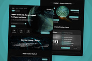 Clairo – Chatbot UI Design Template, a Landing Page Template by twinstd (Thumbnail 4 of 5)