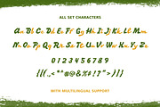 Shady Rocks Handcrafted Display Font, a Handwritten Font by Littlehand (Thumbnail 7 of 10)