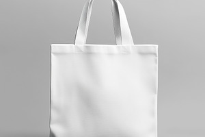 Blank tote bag mockup on gray, a Business Photo by MistyDay