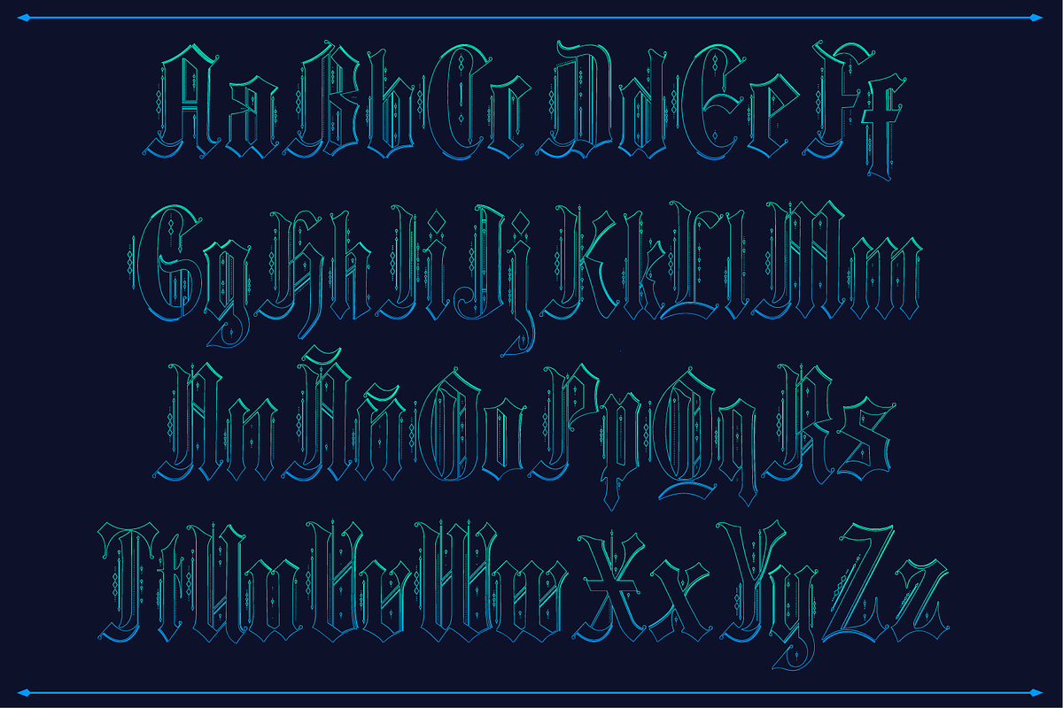 Ethelvina Font preview 4