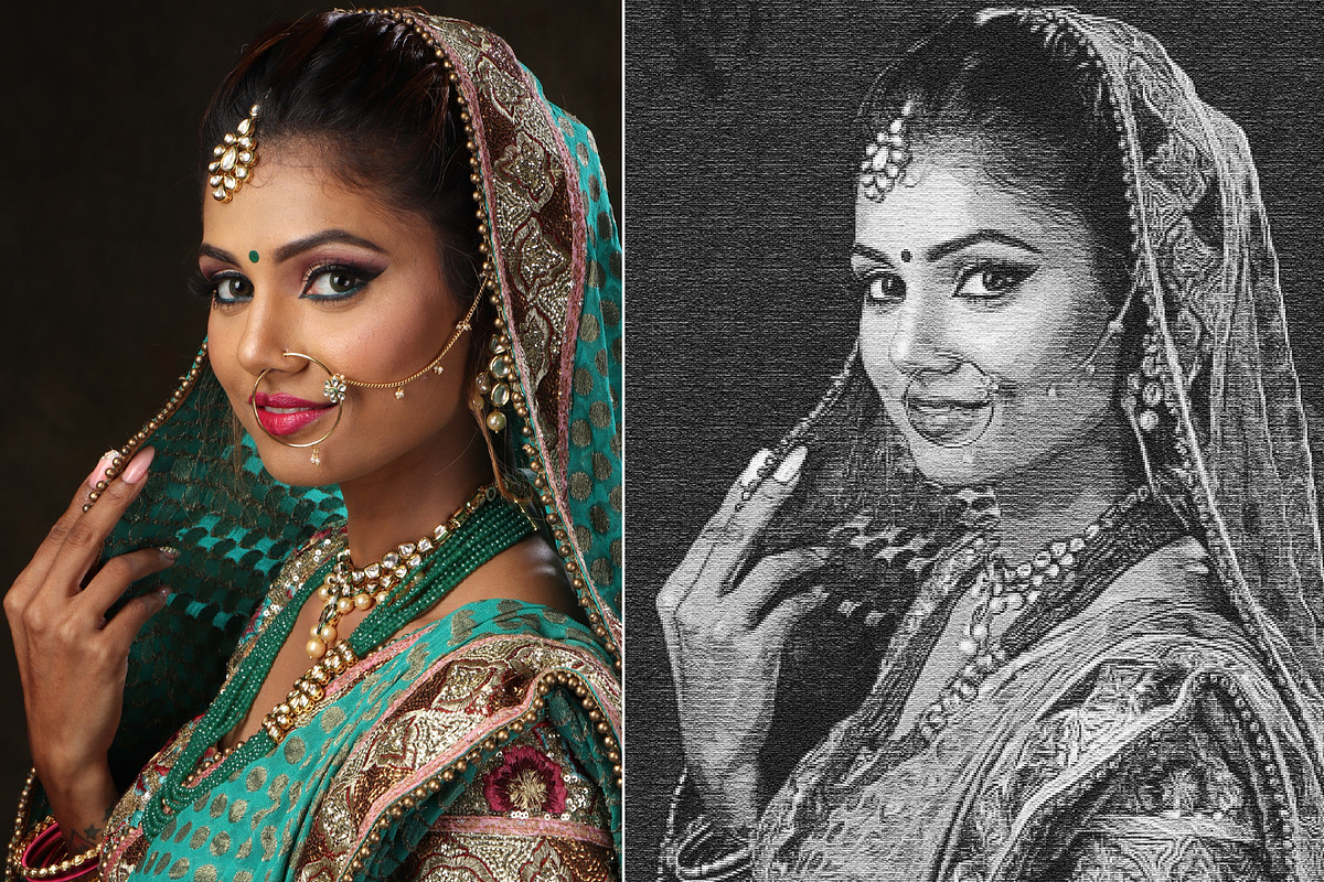 Retro Sketch Photoshop Action, an Action Add-On by DesignCave (Photo 5 of 5)