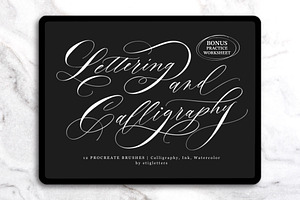 Procreate Brushes Calligraphy