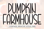 Pumpkin Farmhouse | Script Font, a Script Font by Scratchones (Thumbnail 1 of 8)