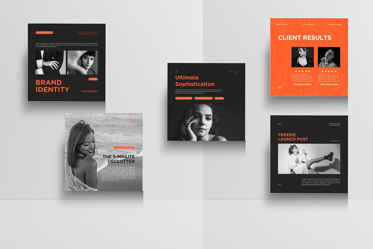 100 Animated Canva Instagram Kit, a Social Media Template by TheBrightGrap (Photo 18 of 25)