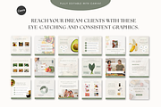 Nutrition Social Media Templates, a Social Media Template by Gebers Marketing & Design (Thumbnail 6 of 10)