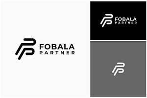 Letter FP Line Modern Logo, a Branding & Logo Template by ika trisiana