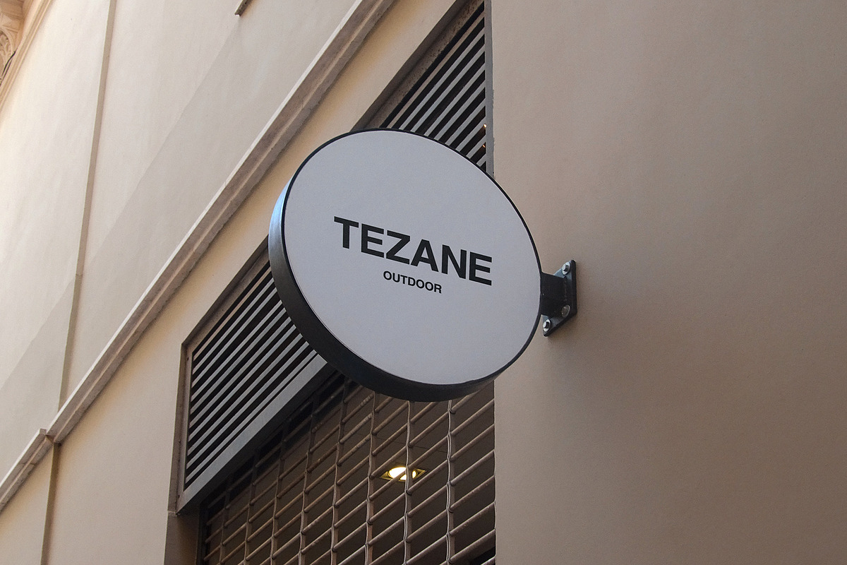 Logo Mockup Circular Sign, a Product Mockup by Asylab (Photo 2 of 7)