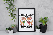 Vintage Christmas Png Reindeer PNG, an Illustration by Daily.Designs (Thumbnail 5 of 5)