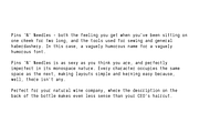 Pins N Needles Monospace Font, a Sans Serif Font by Off The Rack © (Thumbnail 2 of 7)