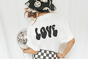 Crazy | Wavy Retro Font, a Sans Serif Font by KA Designs (Thumbnail 8 of 9)
