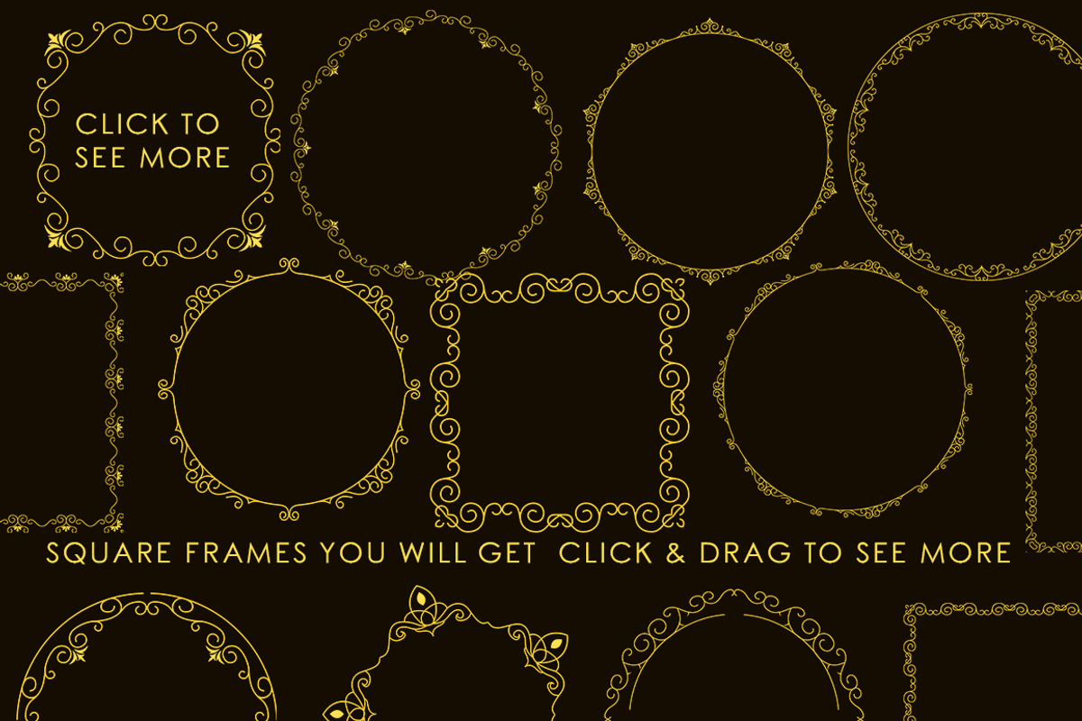 104 Vintage Royal Frames + BONUS, a Decorative Illustration by Design Unique (Photo 8 of 10)