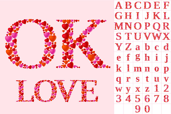 Symbols of hearts preview 2