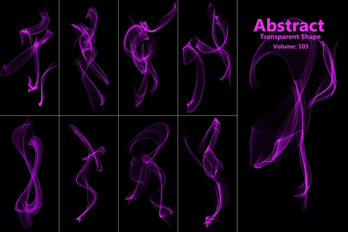 Abstract Motion Brush and PNG Bundle, a Brush Add-On by MRI STUDIO (Photo 7 of 20)