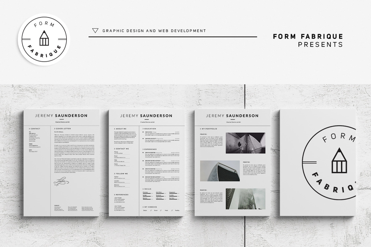 Resume/CV, a Resume Template by Form Fabrique (Photo 7 of 7)