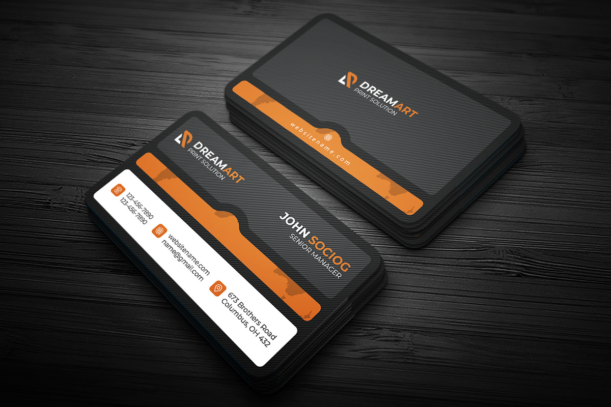 Modern Business Card, a Business Card Template by GFXCity (Photo 3 of 4)