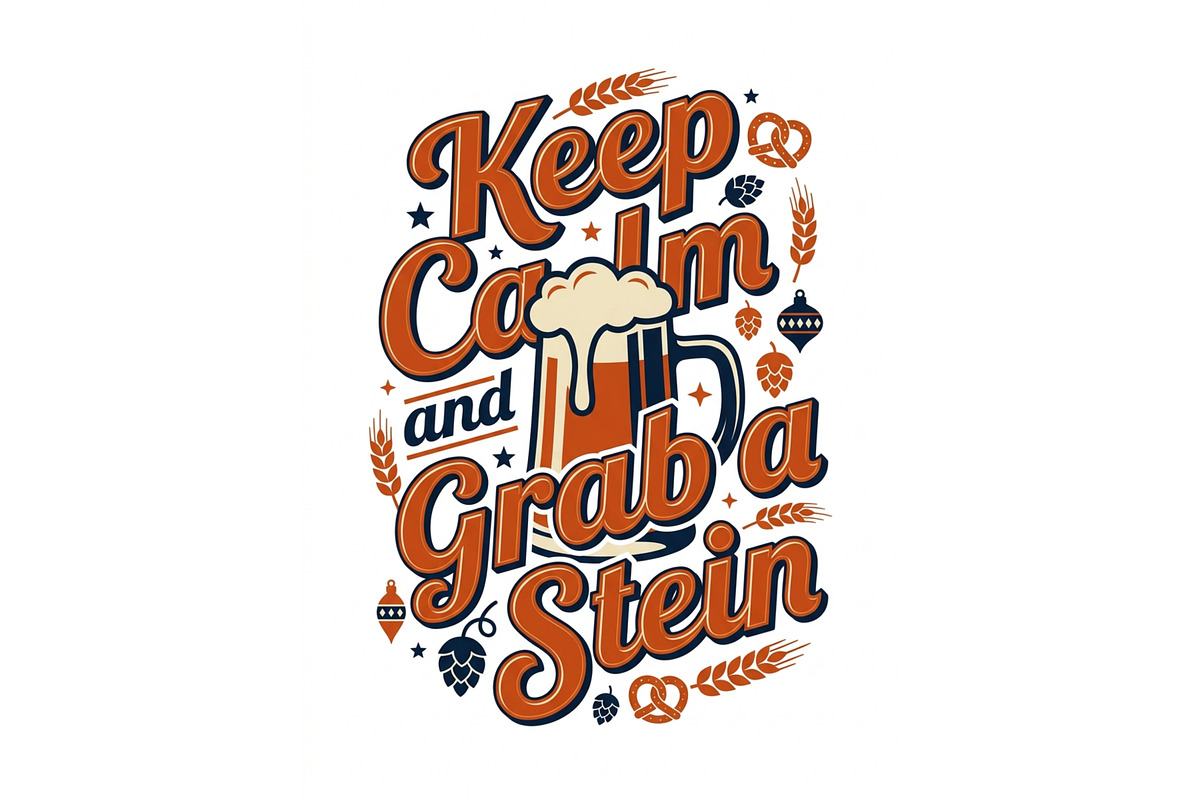 Oktoberfest Beer Party T-Shirt, an Object Graphic by jahid234 (Photo 3 of 3)