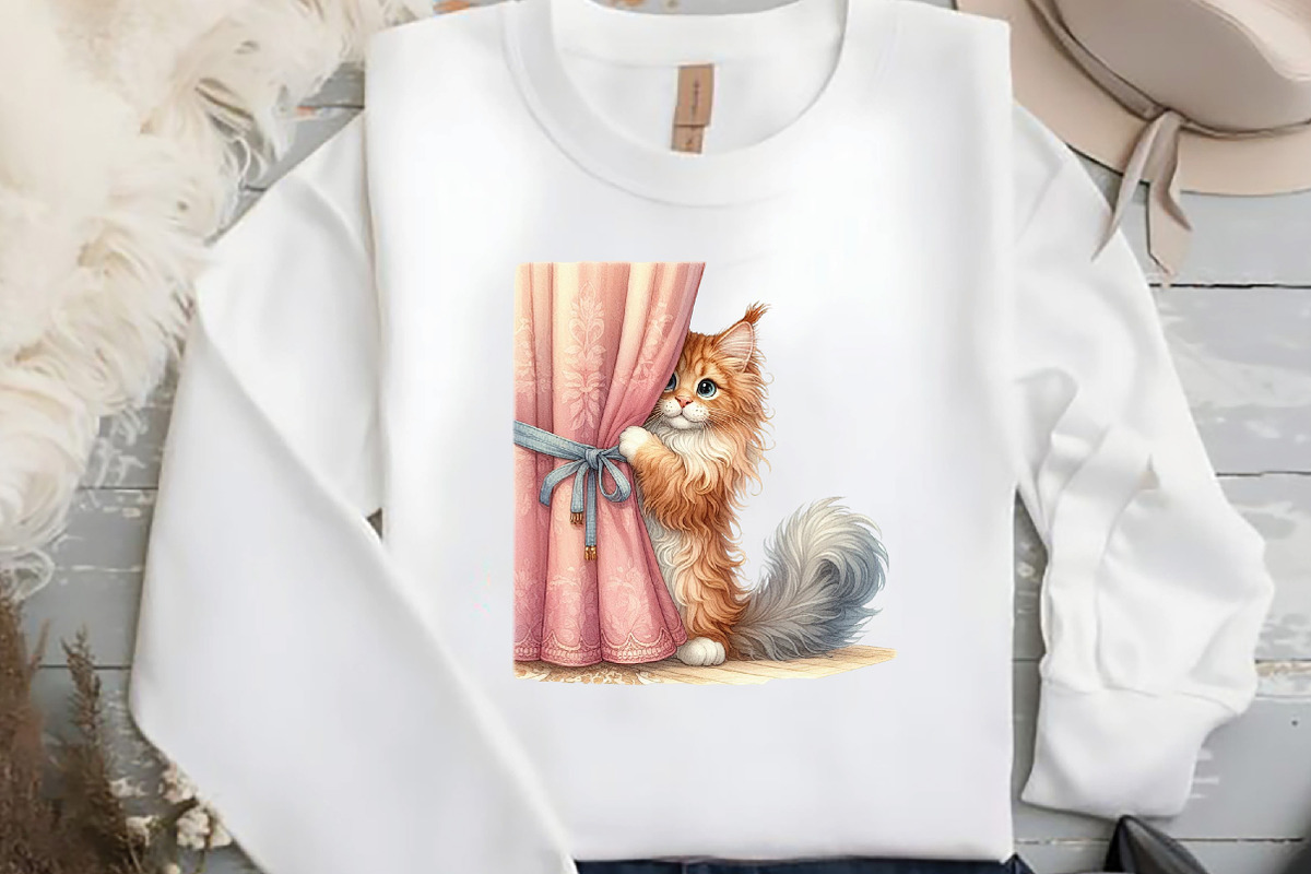 Peeking Cat Breed Clipart Bundle, an Illustration by DreamCafeArt (Photo 4 of 7)