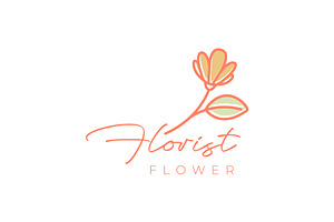 daisy flower feminine logo, a Branding & Logo Template by devastd