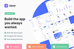 Clever Figma Dashboard UI Kit