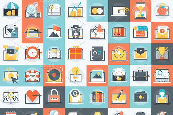 Eighty six various icon set preview 2
