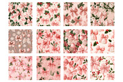 Coquette Pink Christmas Bow Seamless, a Pattern Graphic by Design Market (Thumbnail 2 of 4)