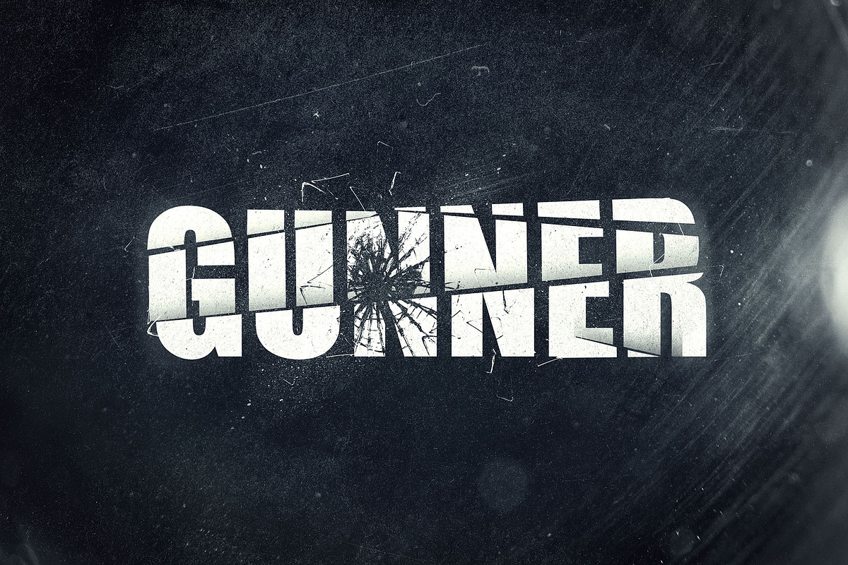 Cracked Text Effect, a Texture Graphic by DesignerCandies (Photo 3 of 4)