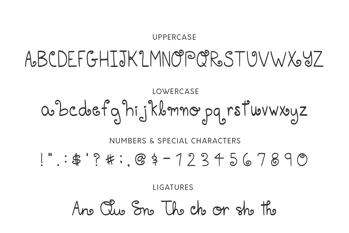 Tootsie, A Cute Hand-Lettered Font preview 5