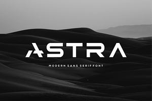 ASTRA - Logo Font | Logo & Branding, a Sans Serif Font by Vroz Studio