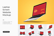 Laptop Screen Mockup, a Mac Mockup by Mockup Supper (Thumbnail 1 of 10)