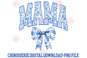 Mama Chinoiserie Coquette Png