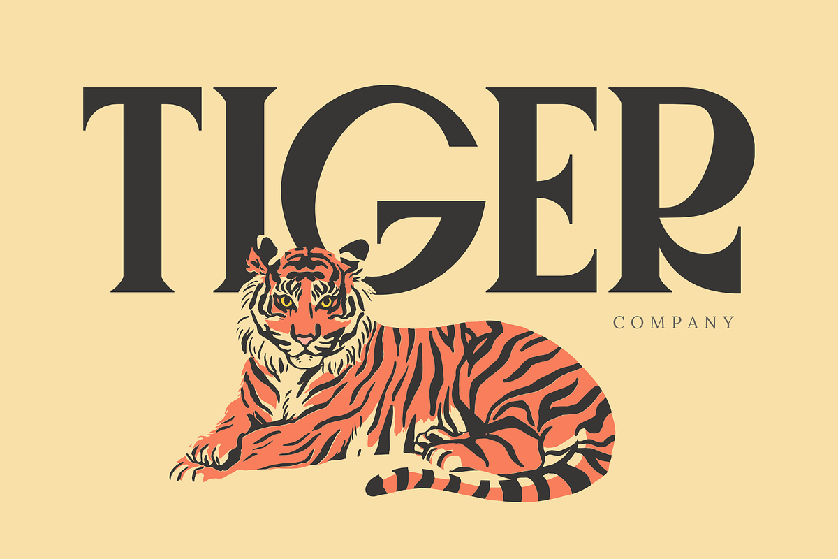 Roaze - Vintage Logo Font, a Serif Font by Illushvara Design (Photo 4 of 11)