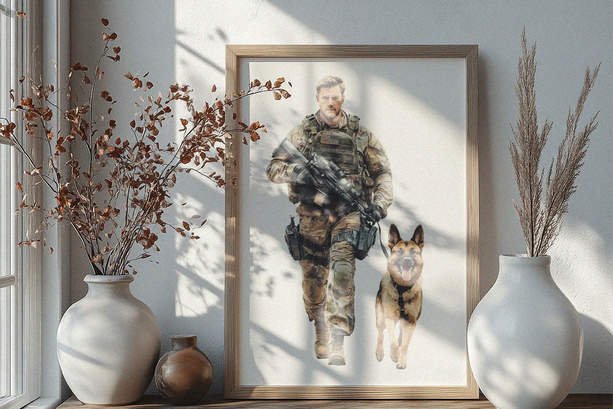 Watercolor Military Clipart (PNG), an Object Illustration by DesignBTF (Photo 5 of 6)