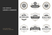 Car Garage Badges & Logos, a Branding & Logo Template by Vasya Kobelev (Thumbnail 2 of 19)