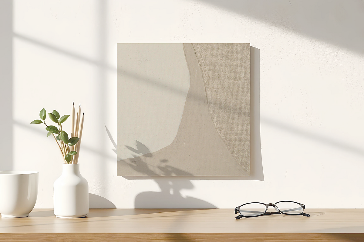Square Wall Art Mockup, a Mockup by Creatif Foundry (Photo 4 of 8)