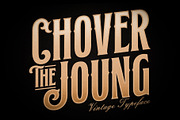 Chover the Joung, a Blackletter Font by senzana (Thumbnail 1 of 7)