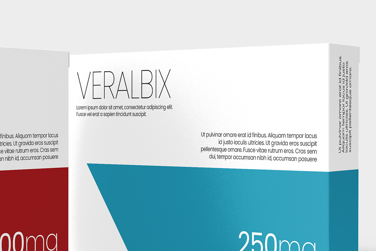 Medicine Box Mock-up v.2 - 9 Views, a Packaging Mockup by Illusiongraphic (Photo 15 of 21)