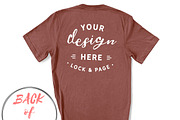 Back Of T-Shirt BC3001 Mockup Bundle, a Shirt Mockup by lock and page (Thumbnail 46 of 88)