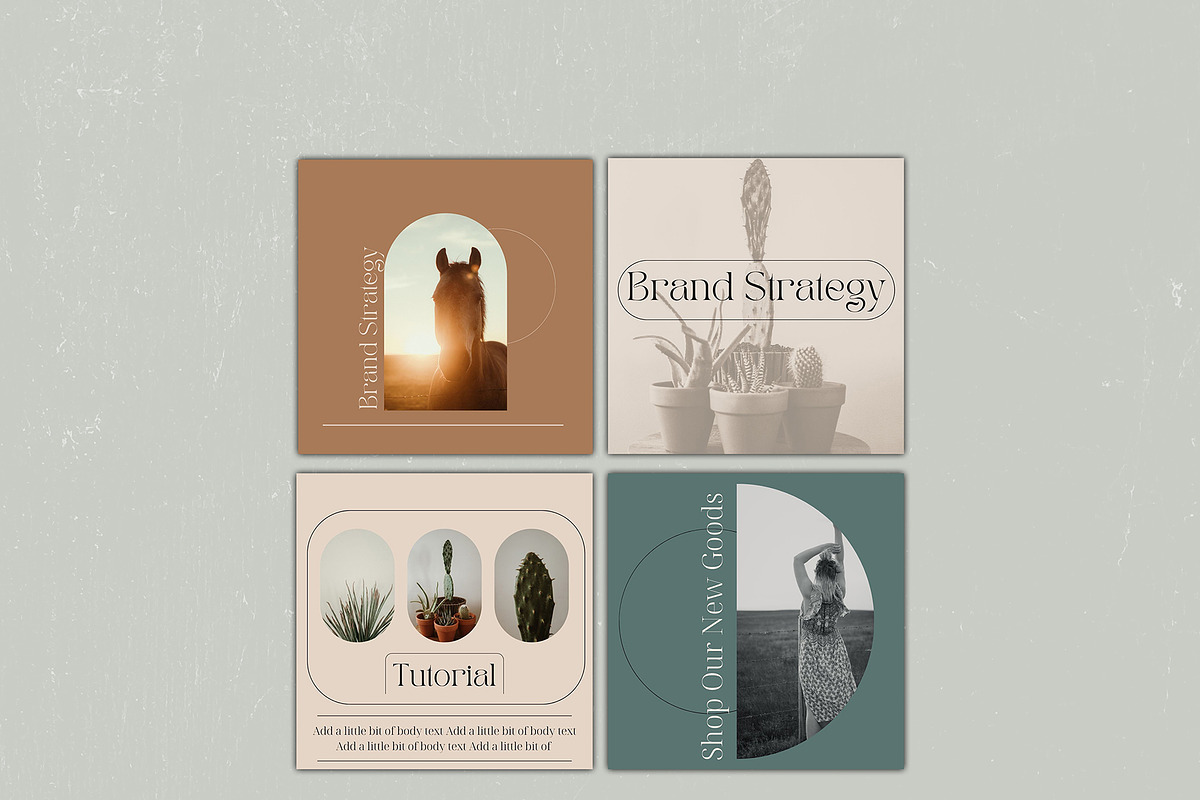 Instagram Templates for Canva, a Social Media Template by Wild Wander Collective (Photo 6 of 9)