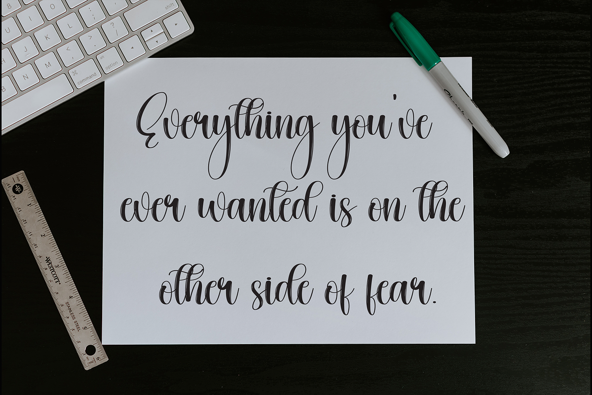Shining | Script Font, a Handwritten Font by Scratchones (Photo 3 of 9)
