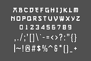 Daaf Ninja, a Serif Font by albert_kalingga (Thumbnail 2 of 4)