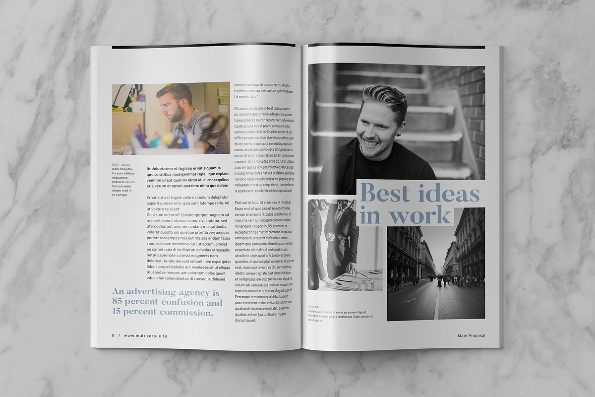 Creative Proposal, a Brochure Template by Kovalski (Photo 6 of 11)