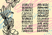 Flowers and Plants Minimalist Set, an Illustration by Anny (Thumbnail 2 of 10)
