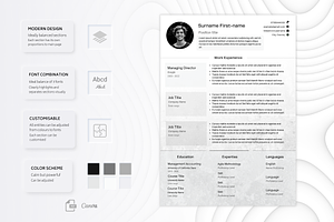 Modern Entry Level CV 3 Templates