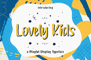 Lovely Kids - Playful Font, a Handwritten Font by StringLabs (Thumbnail 1 of 10)